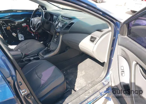 2015 Hyundai Elantra Sport из США, поврежденный, VIN KMHDH4AH4FU456733